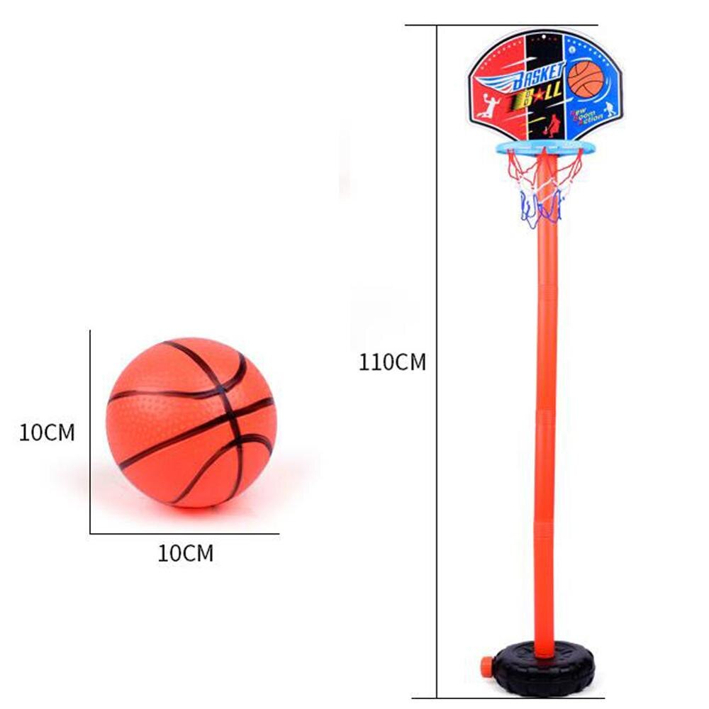 Canestro da basket Set Regolabile Portatile Basamento di Pallacanestro di Sport di Gioco Gioca Set Toy Coperta Da Basket All&#39;aperto Set di Gioco per I Bambini