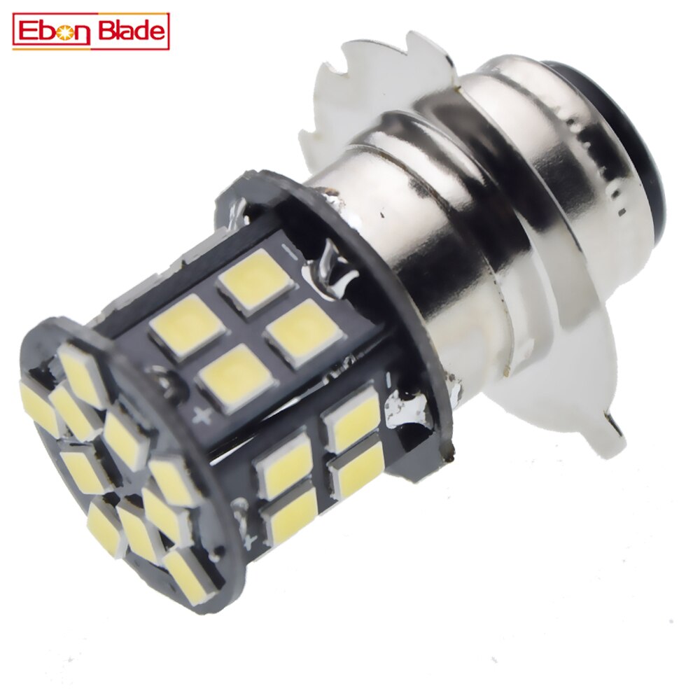 Ampoule blanche pour phare de Moto, 30 2835 SMD, 6V, 12V, 24V, lampe pour motocyclette, Scooter, ATV, 1 pièces