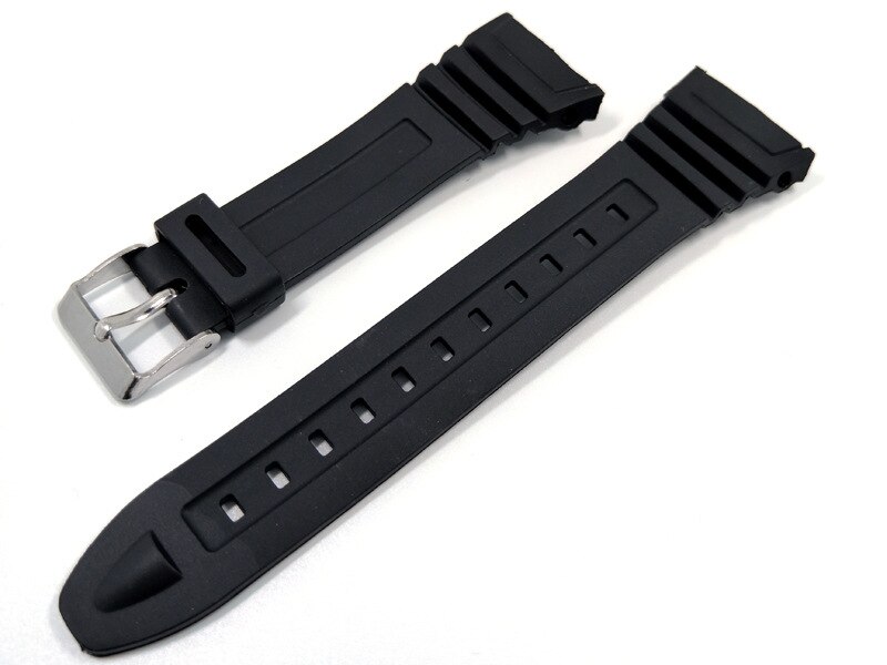 Silicone Strap for Casio W96H Watchband W-96H W-96H-1AV W-96H-9AV Sport Watch Accessories Waterproof PU Replacement Band