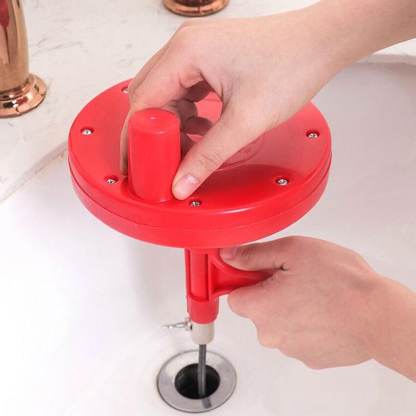 7M Cuisine Drain D&#39;égout Nettoyeurs Câble Évier Outils De Nettoyage, Baignoire Vidange Nettoyant Wc Drague Nettoyer Le Pipeline Sabot