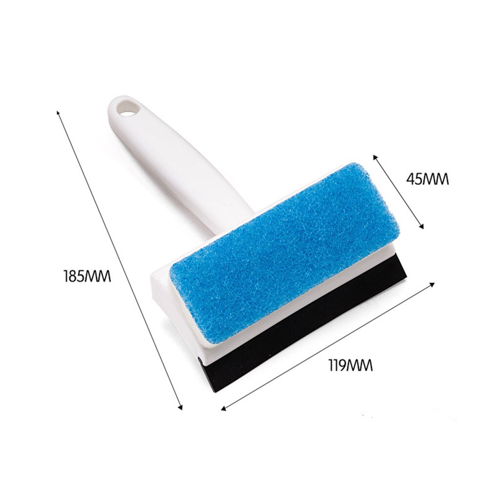Glass Wiper 2 in 1 Cleaning Brush Mirror Grout Tile Cleaner Washing Scraper for Home Bathroom Car Window Washing Cleaning Tools