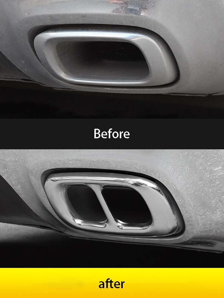 glb x247 exhaust for Mercedes glb200 220 250 exhaust pipe tail throat muffler accessories