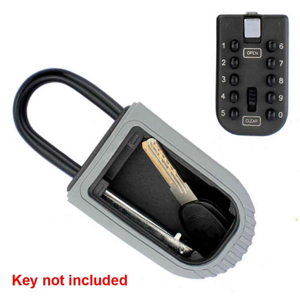 Garaje para almacenamiento Realtor, impermeable, interior, exterior, candado, candado, cerradura, caja, contraseña, seguro, combinación de 10 dígitos para el hogar