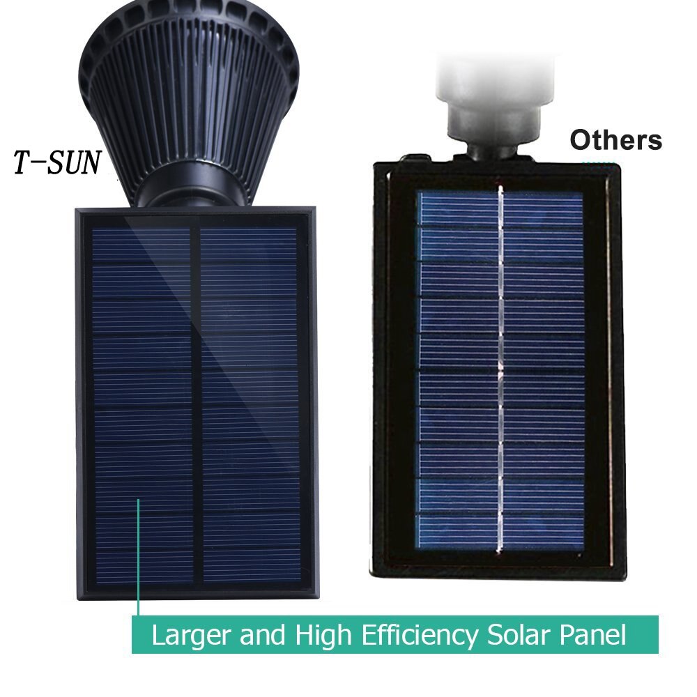 T-SUNRISE Solar Lamp Waterdicht IP65 Outdoor Tuin Gazon Lamp Landschap Wandlampen 4LED/7LED Diverse Kleuren Zonne-verlichting