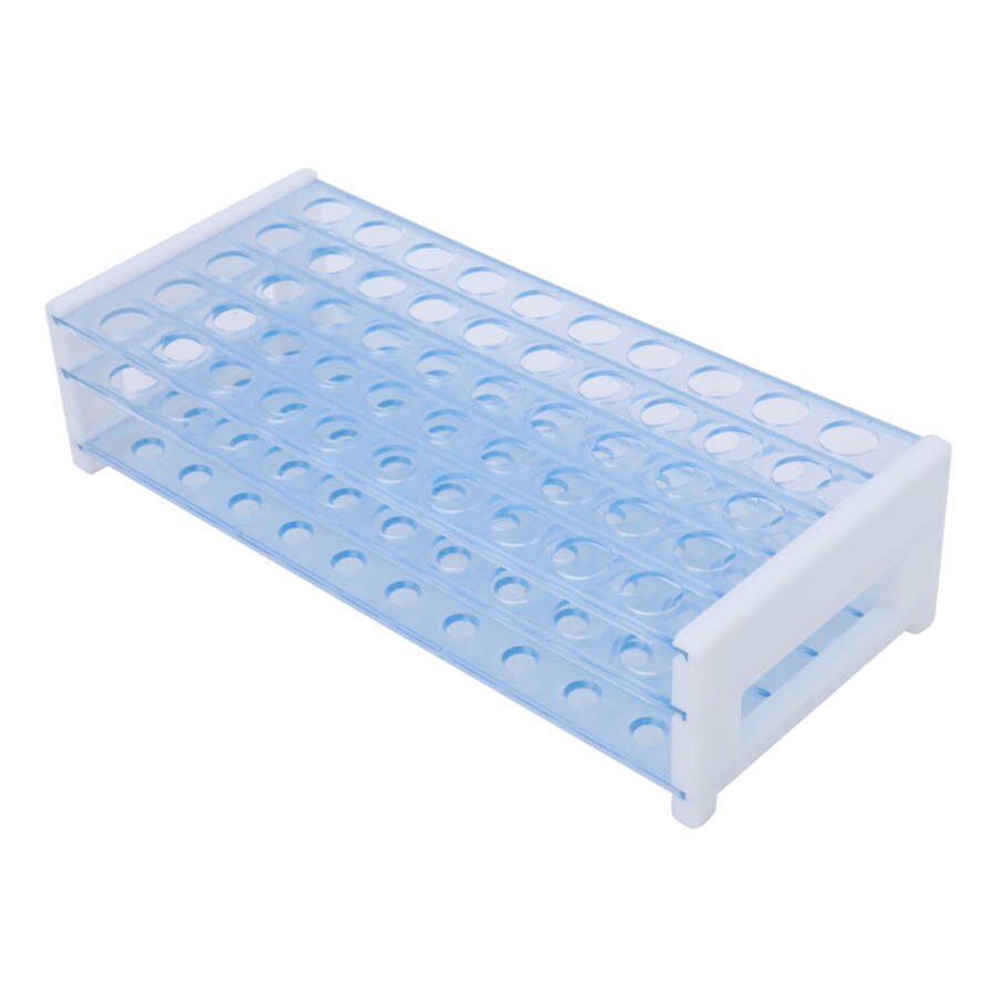 test tube rack plastic 3-layer laboratory test tube rack 50 holes Removable accessories for laboratory equipment