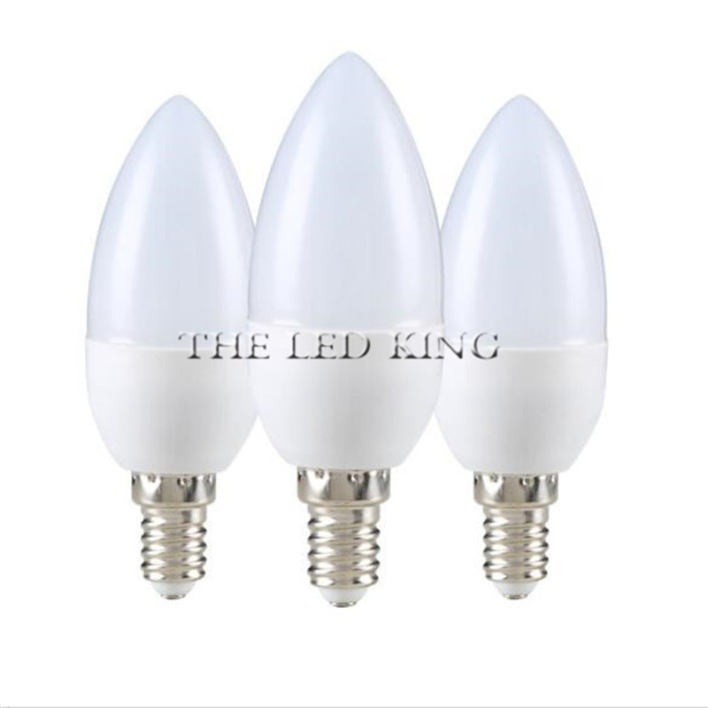 LED-Lampe, hohe Helligkeit, E14, 5 W, 7 W, 9 W, SMD 5730, Tageslicht-LED-Kerzenlampe, 220 VAC, Energiesparlampe, Bombilla LED E14