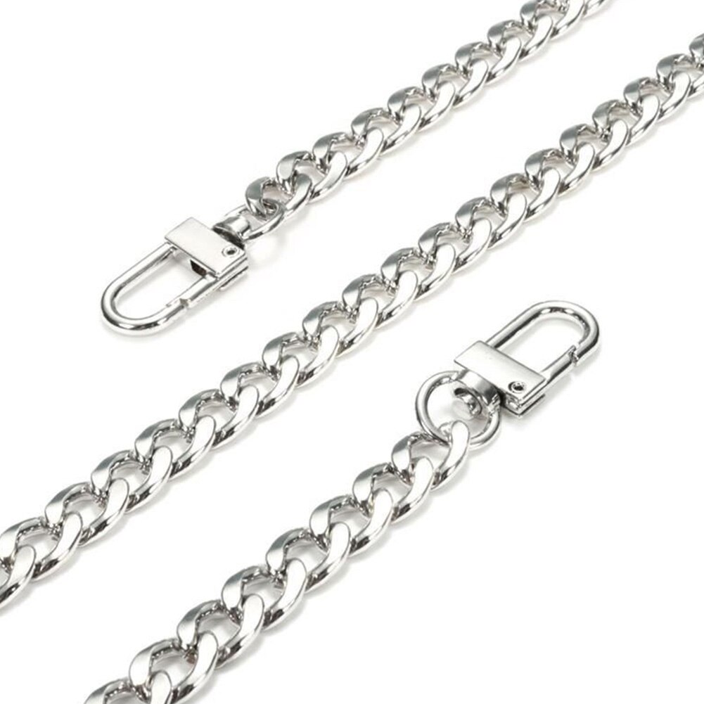 Metal DIY Durable Electroplated Easy Install Replacement Belt Shoulder Strap Accessories Long Bag Chain: 2