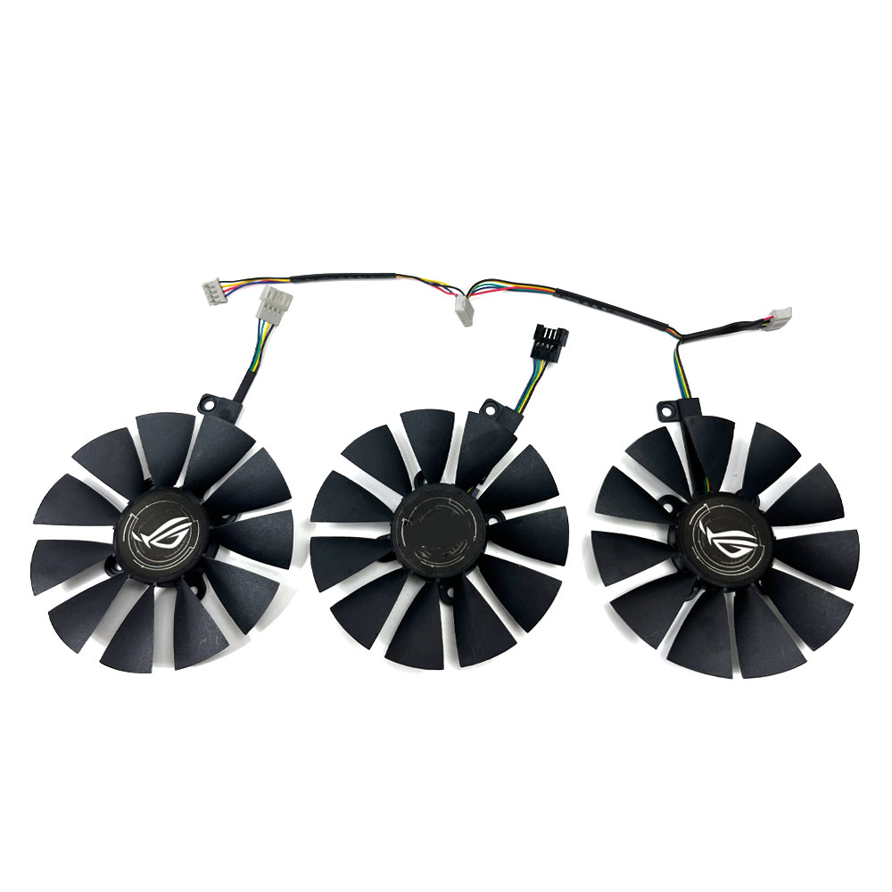 1SET 6PIN ROG-STRIX-GTX1070-O8G-GAMING GPU Fan，For ASUS ROG-STRIX-GTX 1080、1080TI、1070TI、1070、1060 GAMING Video card cooling fan
