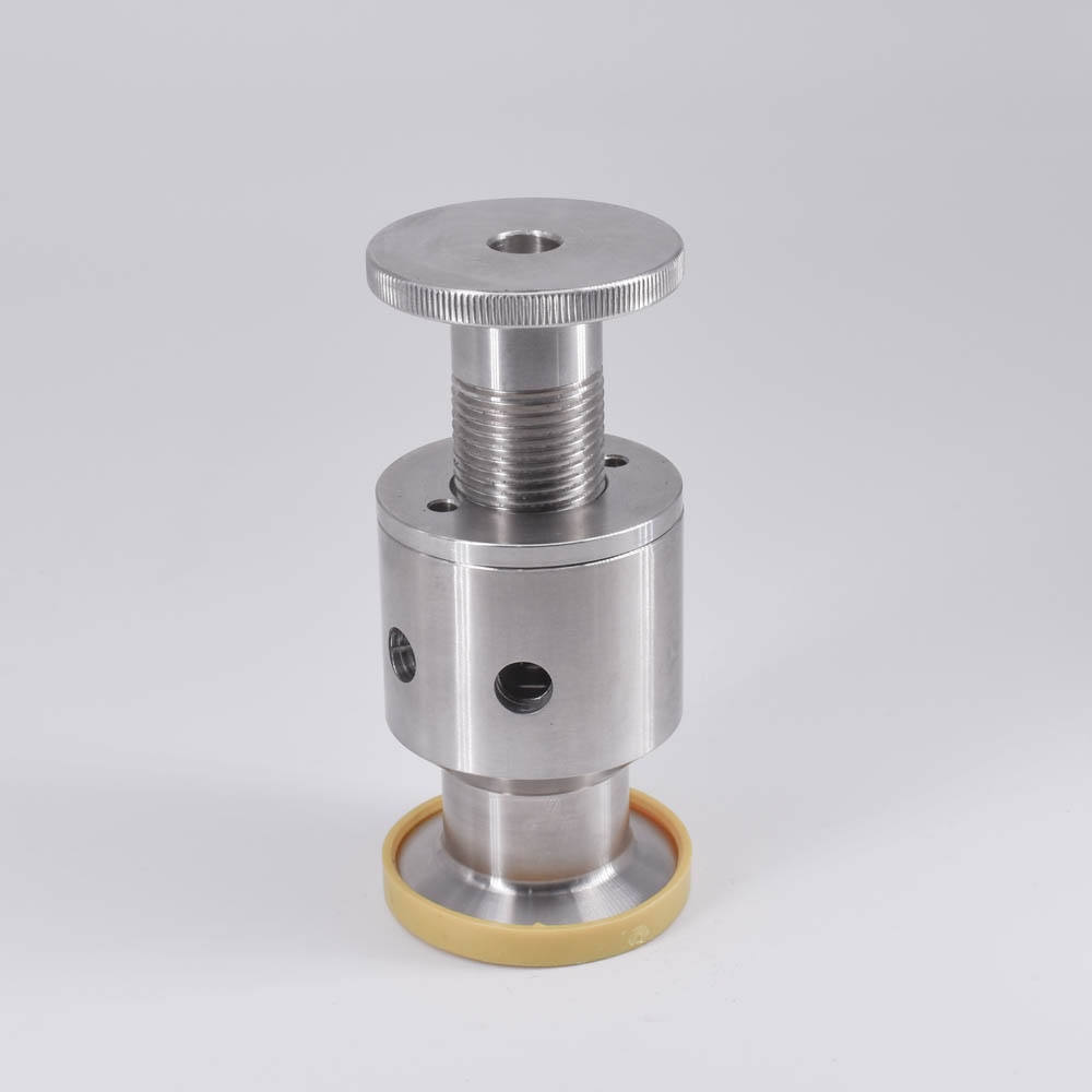 1.5 "Tri Clamp 0.5-5 Bar Verstelbare Overdrukventiel Veiligheidsventiel Sanitair SUS 304 Roestvrij Staal Bier Brouwen