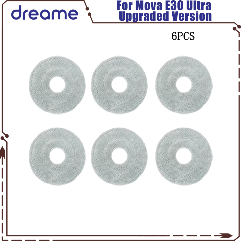 Dreame Mova E30 Ultra / Trouver E30 Ultra piezas de vacío rodillo Tricut principal Cepillo Lateral filtro Hepa paño de mopa bolsa de polvo