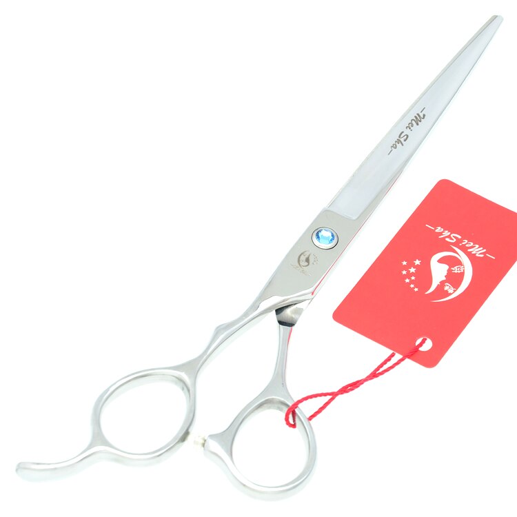 7.0&quot; Meisha Left-handed Pets Grooming Scissors Left Hand Cutting &amp; Thinning Shears JP440C Pet/Dogs Scissors A0185A