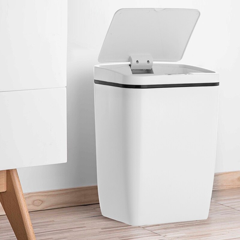 Automatic Sensor Dustbin Smart Sensor Trash Can Induction Waste Bin ABS+PP Eco-Friendly Dustbin Household Trash Bin 12L