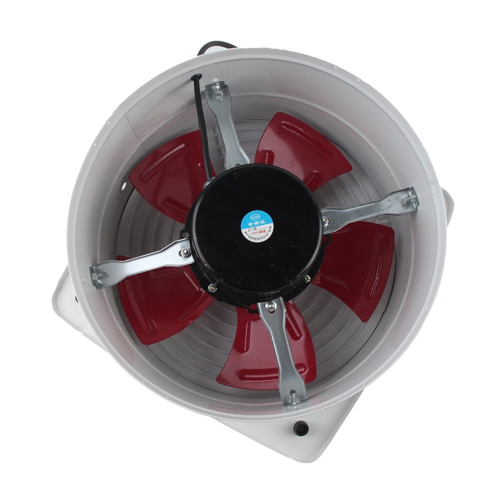 Industrial Ventilation Extractor Metal Axial Exhaust Commercial Air Blower Fan Low Noise Stable Running