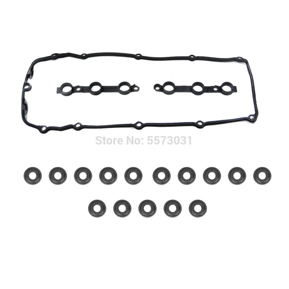 Engine Valve Cover Gasket Kit w/ Grommet Seals Sea... Grandado