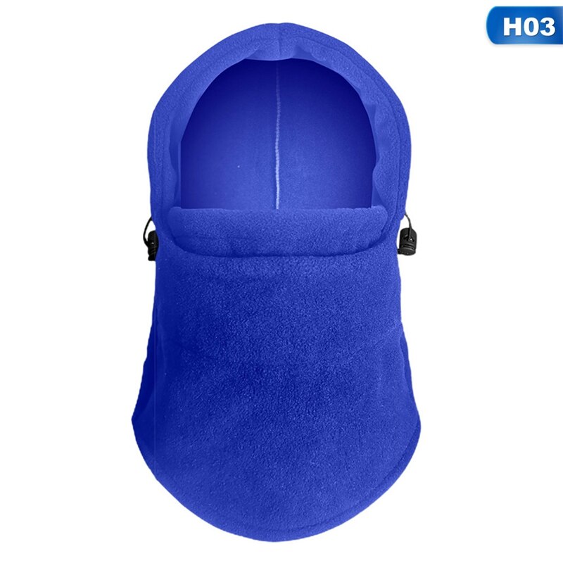 Winter winddichte wandelmutsen heren warme thermische fleece bivakmutsen gezichtsbedekkende mutsen ski fiets motor nekwarmer helm muts: H03