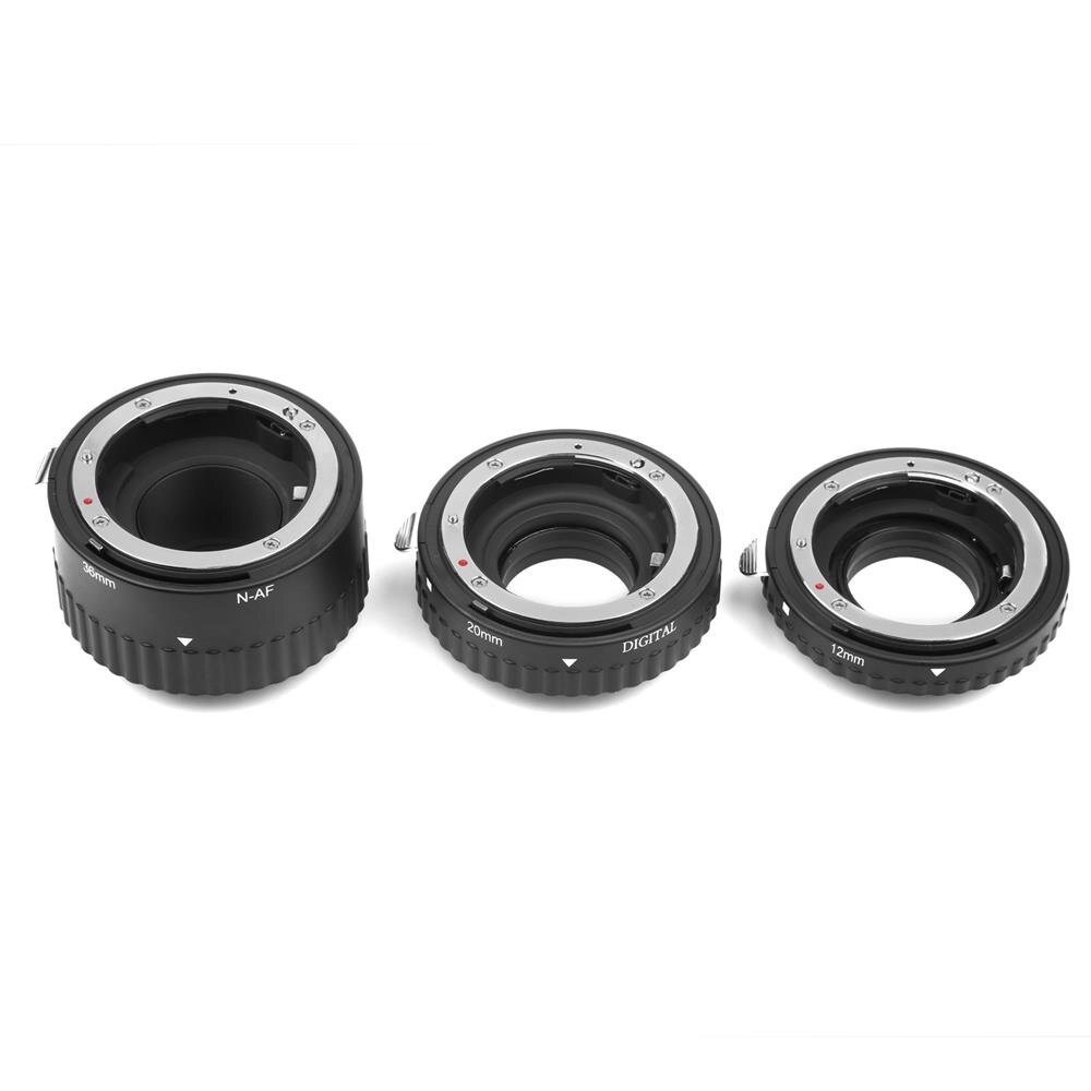 Autofocus Macro Extension Tube Set Voor Nikon D7200 D3400 D800 Lens Adapter Ring Voor Nikon Universal Lens Close-up Ring Voor Dslr