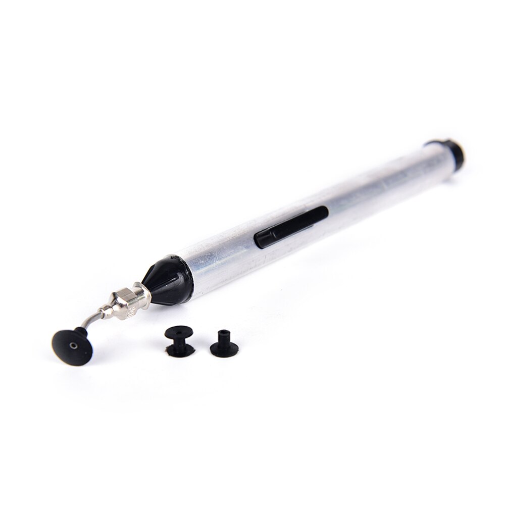 Lens Sucker and Spanner Kit IC Pick-Up Vacuum Suction Pen with 7 Interchangeable Suction Cups and Curved Tips