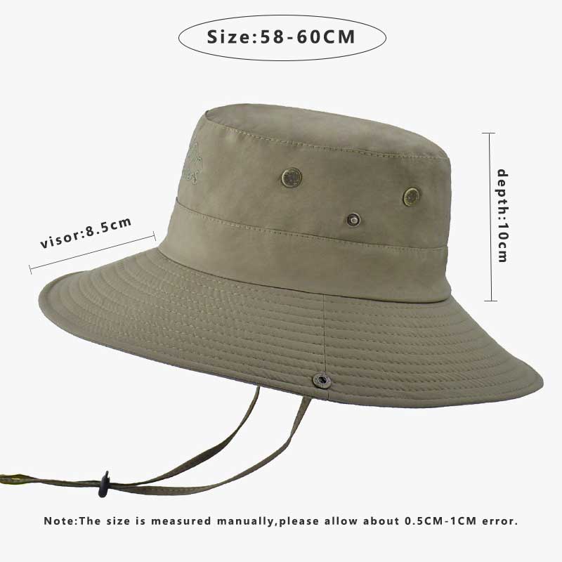 Sombrero de cubo sólido para mujer y hombre, visera de viaje, sombrero para el sol, pareja, trueno, ala ancha, protección UV, visera al aire libre, pesca, novedad