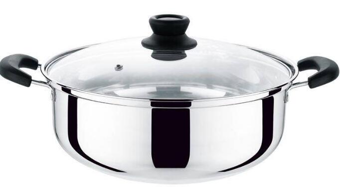 Soup Pot Induction Cooker Gas Stove Universal Soup Pot Stainless Steel Thickening Home Porridge Pot Pot Soup Pot Clear Soup: 28cm with lid