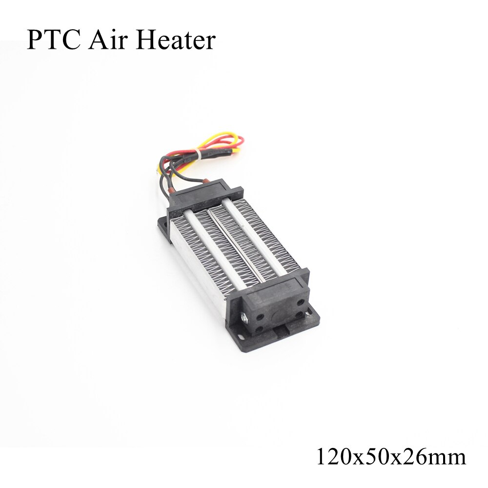 120x50x26mm 12V 220V 200W PTC Heater Ceramic Thermistor Air Heating Mini Outdoor Heaters Induction Aquarium Water Car Film Plate