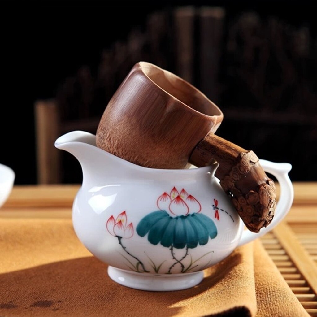 Bamboo Tea Filter Strainer Chinese Tea Ceremony Kung Fu Tea Tools Crafts, 3 STYLES