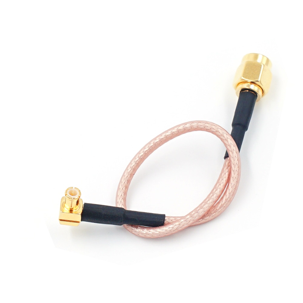 RF coaxial connector SMA Male Plug to MCX Male Right Angle RF Pigtail Cable RG316