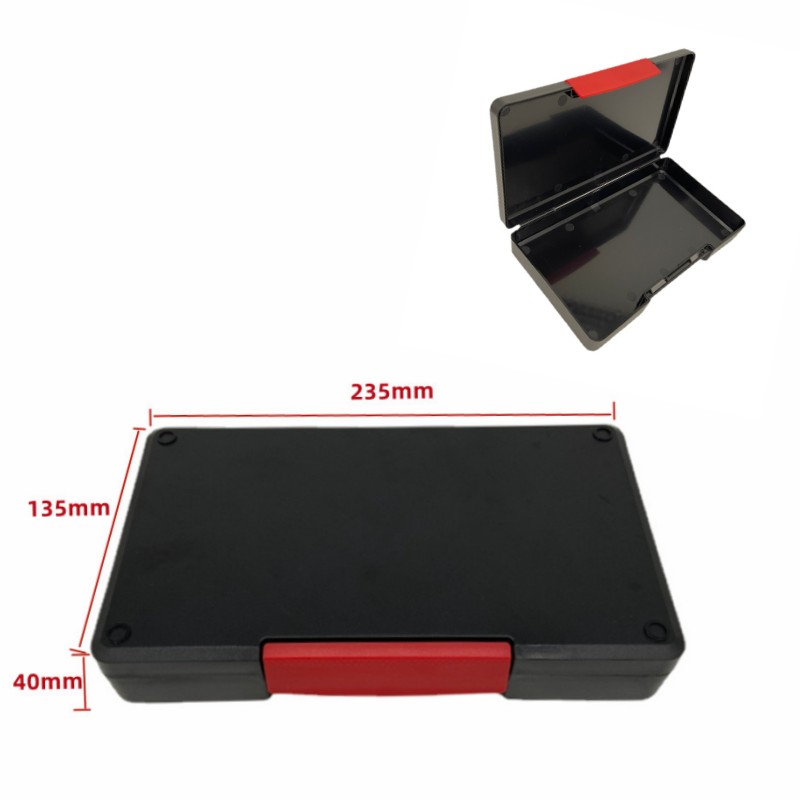 Tool Case Plastic Toolbox Draagbare Koffer Onderdelen Doos Hardware Accessoires Opslag Gereedschapskist Set Schroef Organizer Box: YELLOW