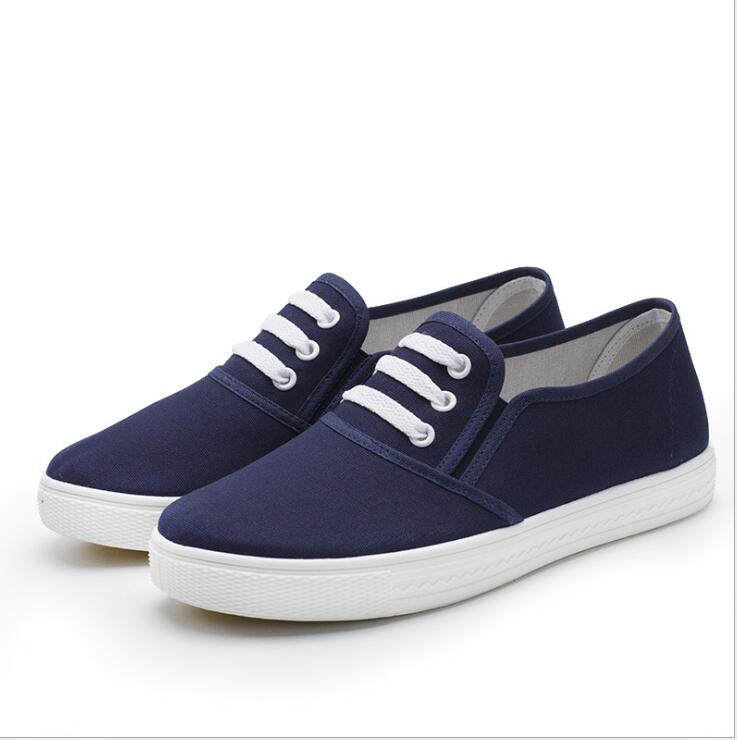 women's canvas shoes casual comfortable ladies student shoes wild comfortable work shoes