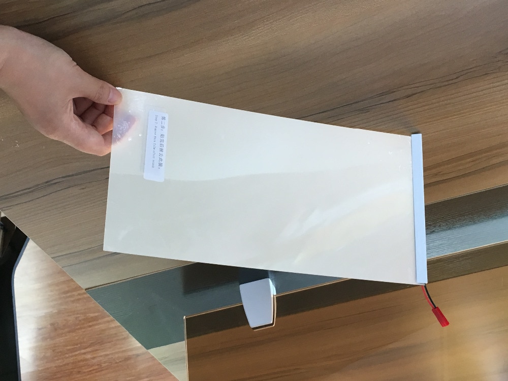 Electric Self-adhesive PDLC Film Smart Glass Window Door Tint Smart Film 12"x6"
