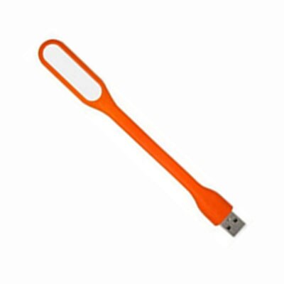 USB LED Light Emergency Lamp Flexible Bendable Reading Book Light Portable Mini Night Light for Power Bank Computer PC Laptop: Orange