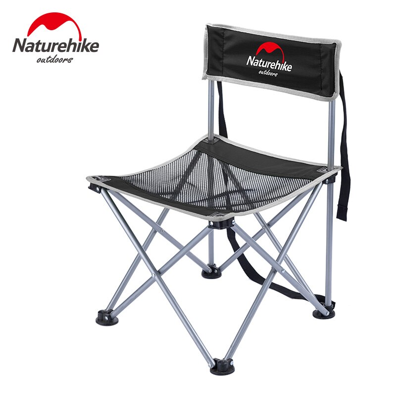 Naturehike Opvouwbare Camping Stoel Draagbare Outdoor Vissen Strand Stoel Kleine Opvouwstoel Nh16j001-j