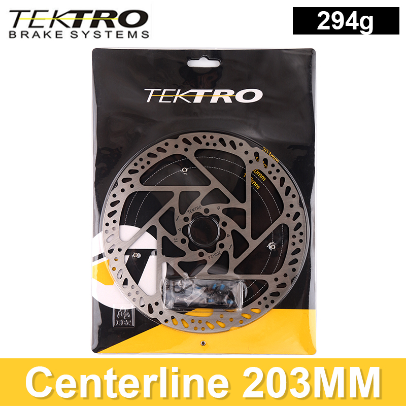 TEKTRO – disque de frein hydraulique pour vélo de route et vtt pliable, 160/180/203mm: 1pcsTR-203-24