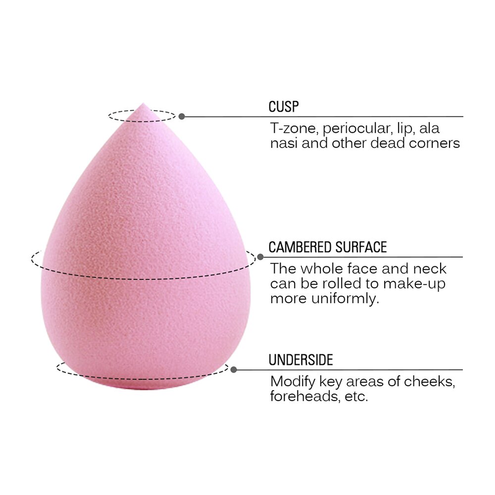 SACE LADY Sponge Makeup Water Foundation Blender Cosmetic Puff Face Powder Smooth Make Up Cosmetics Sponge Tools