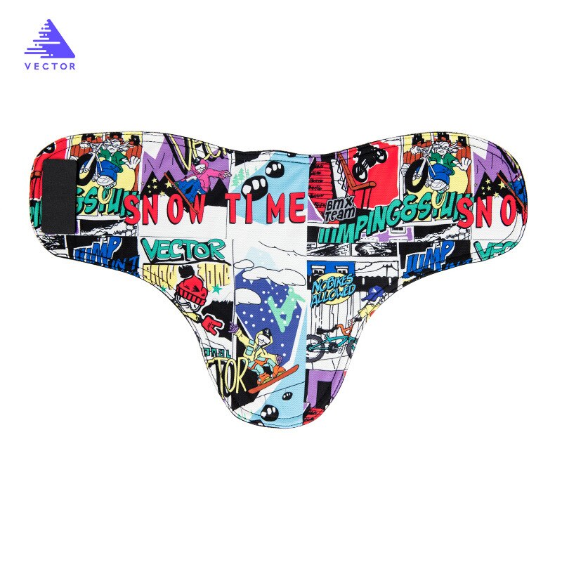 Balaclava de esqui, máscara quente de lã quente para proteção de meio rosto, ski, snowboard, ciclismo, proteção para pescoço e lenço: child Color 06