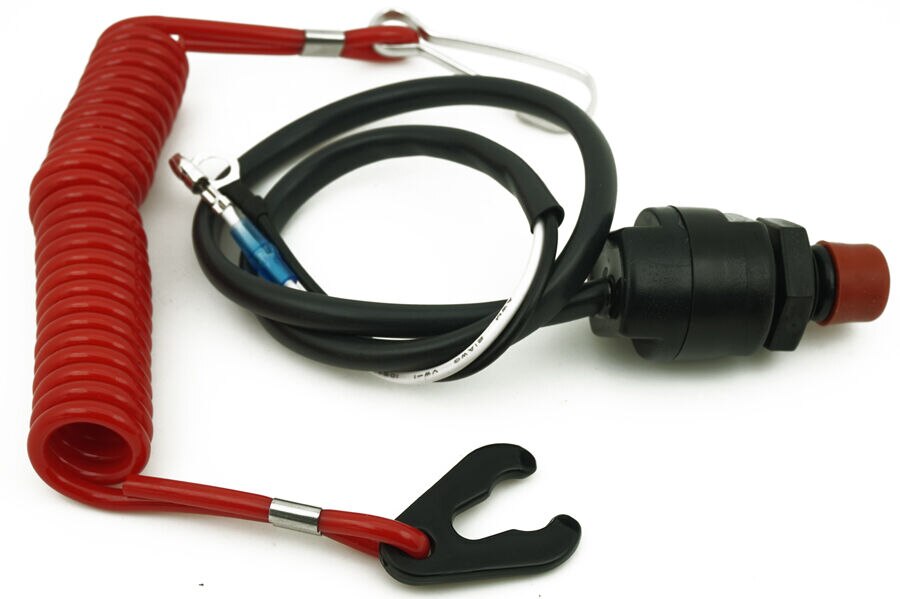ATV Engine Safety CUT-OUT Ignition Kill Switch / Lanyard Universal