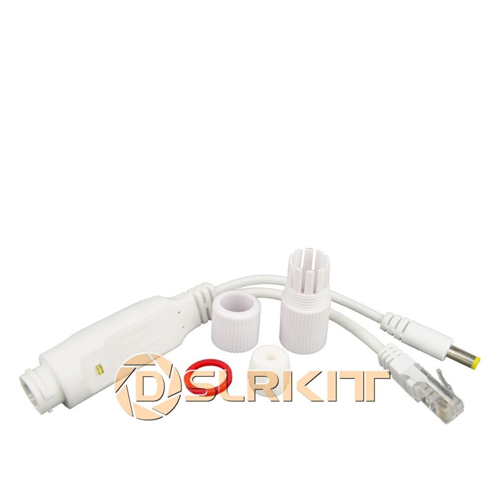 DSLRKIT 8 Porte 6 PoE Uplink 2 Iniettore Interruttore Splitter Kit per 12V DC Non-PoE CCTV IP macchina fotografica