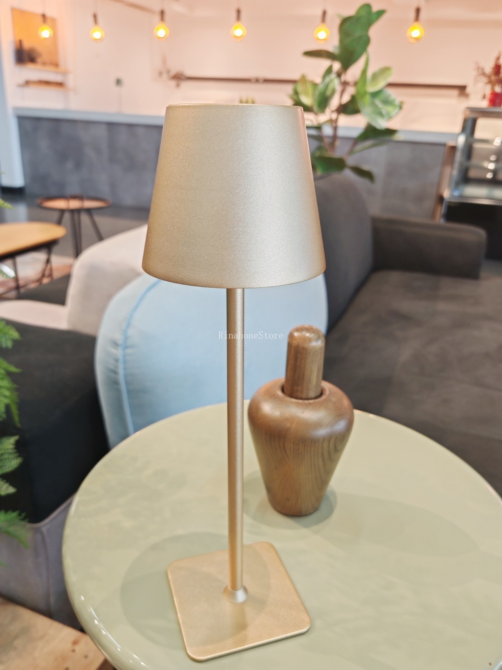 Modern Simple Bedside Touch Light Bar Usb Night Light Eye Protection For Bedroom Book Desk Charging Table Lamp: Gold