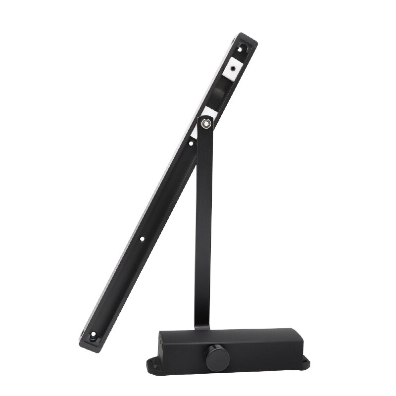 Marie4403H Aluminium Deurdranger Hydraulische Automatische Stille Sluiten Deur Non-Positionering Kantoor Residentiële For40-65kg Deur: Black