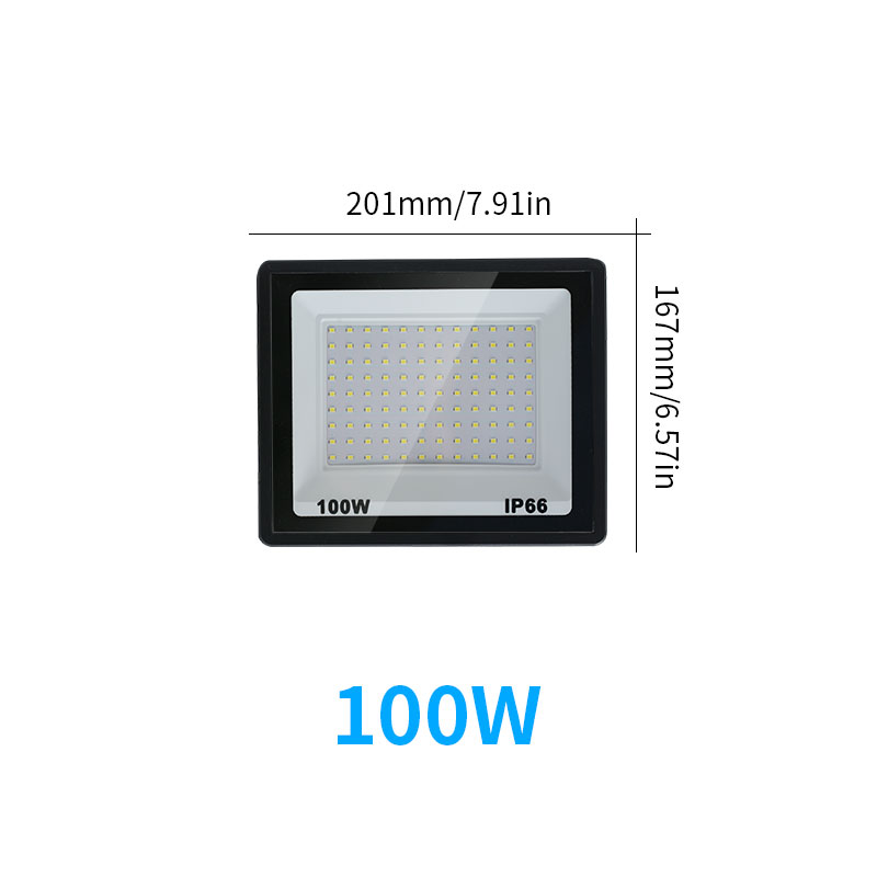 LED-Flutlicht, wasserdichte Werbeleuchten für Höhle Außenbereich, AC220V, AC110V, 10 W, 20 W, 30 W, 50 W, 100 W, 150 W, 200 W, 300 W, Strahler: S / Warmes Weiß / 1w