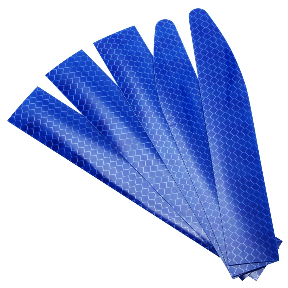 Car Trunk Tail Night Safety Warning Reflective Stickers For VW Volkswagen Golf Polo Passat Tiguan Jetta Touran T-Roc Scirocco: Blue