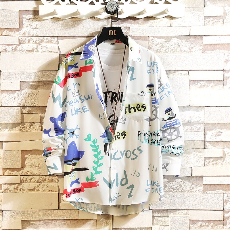 Grande taille 5XL flanelle laine hommes chemise Blouses lambrissé manches longues épaissir hommes chemises décontracté homme Streetwear vêtements: WHITE / L