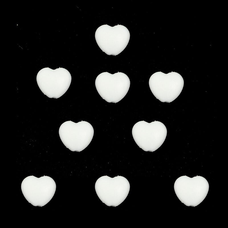 50Pcs Einstellbare Perlen Anti-slip Maske Schnalle Elastische Band Kappe Kunststoff Flache Spirale Schnalle Maske Stopper Ohr Schnur kordelzug Taste: 13
