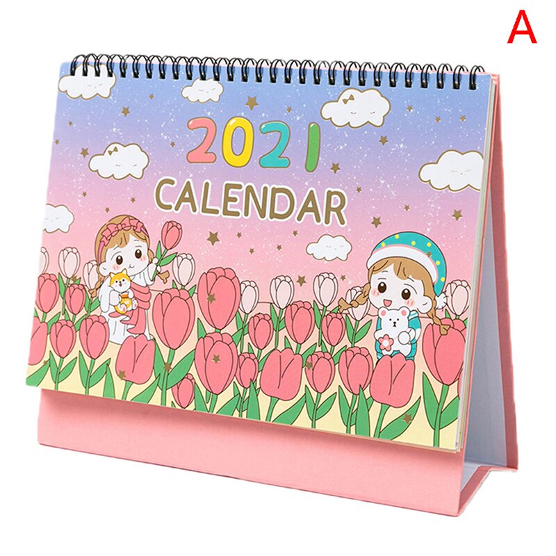 Cartoon Desk Calendar Table Calendar Timetable Planner .08.12: A