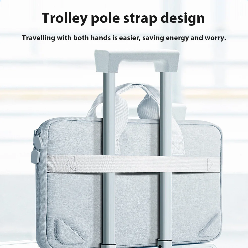 Laptop Bag Liner Bag Handbag Suitable for M1 M2 13 14 15.6 Inch Macbook Air Pro Huawei Asus Dell Waterproof Notebook Briefcase
