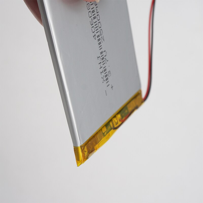 Xinj 3.7v 2500 mah li polymer li po batteri celle 406080 til psp gps bærbar tv videoafspiller plade pda mellem bærbar dvd tablet pc