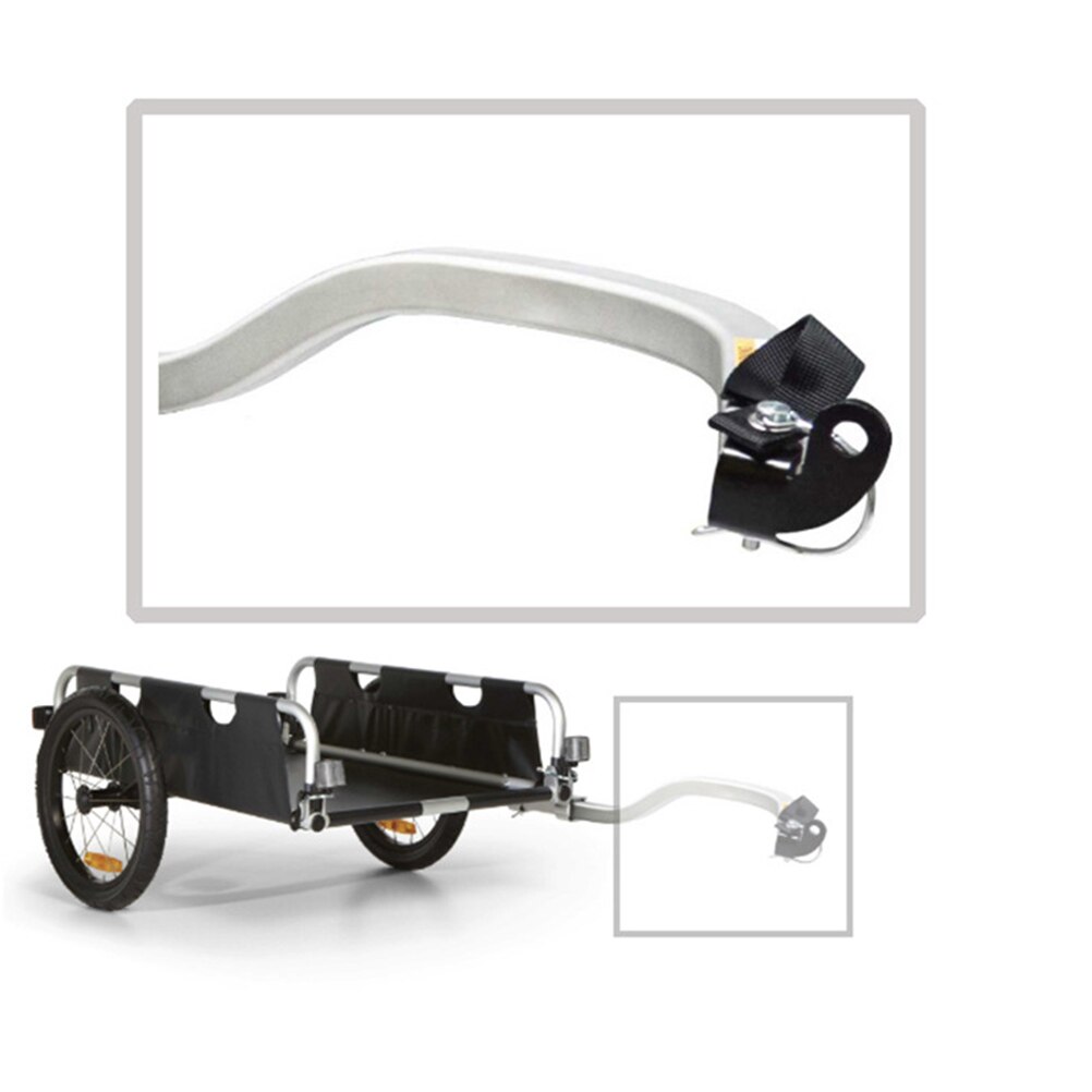 1 sæt cykeltrailertilslutning kraftig universal nyttig cykeltrailer adapter til foldbar cykel landevejscykel  a30