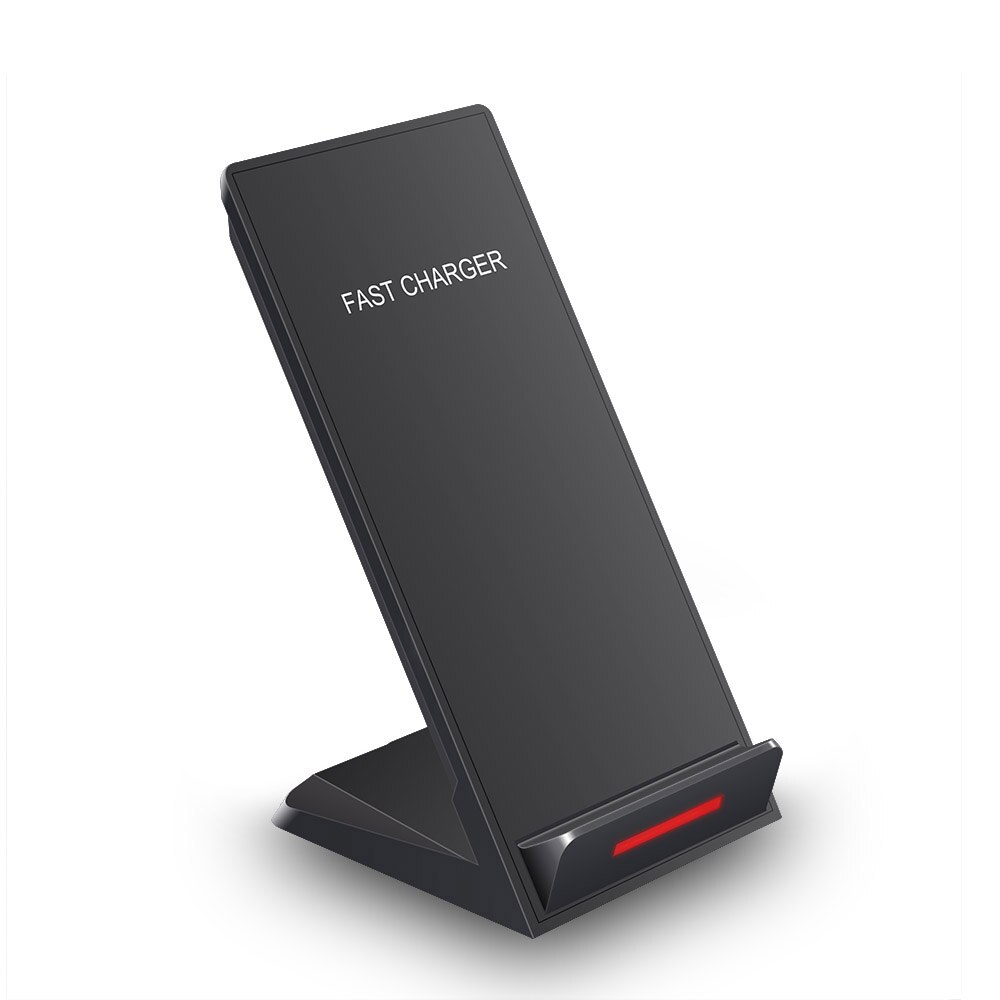 FDGAO Wireless Charger 15W - Fast Charging Stand for iPhone 12/11/X/8, Samsung S21/S20/S10 - USB C: 10W