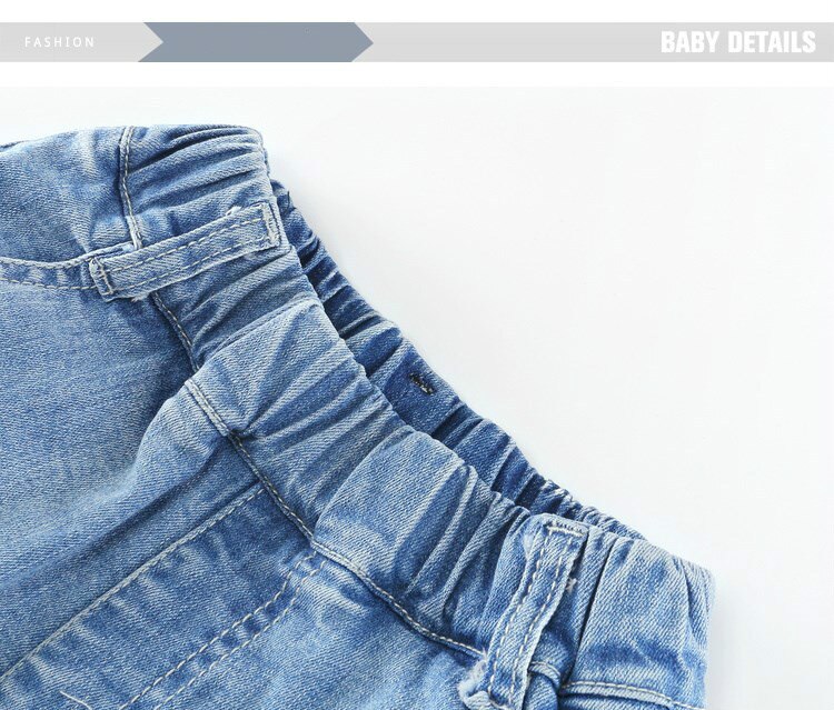 Poikavauva shortsit kesä lapset pojat shortsit farkut housut 3-14 vuotta cowboy poikavauva puuvilla ohuet viiden sentin housut denim housut