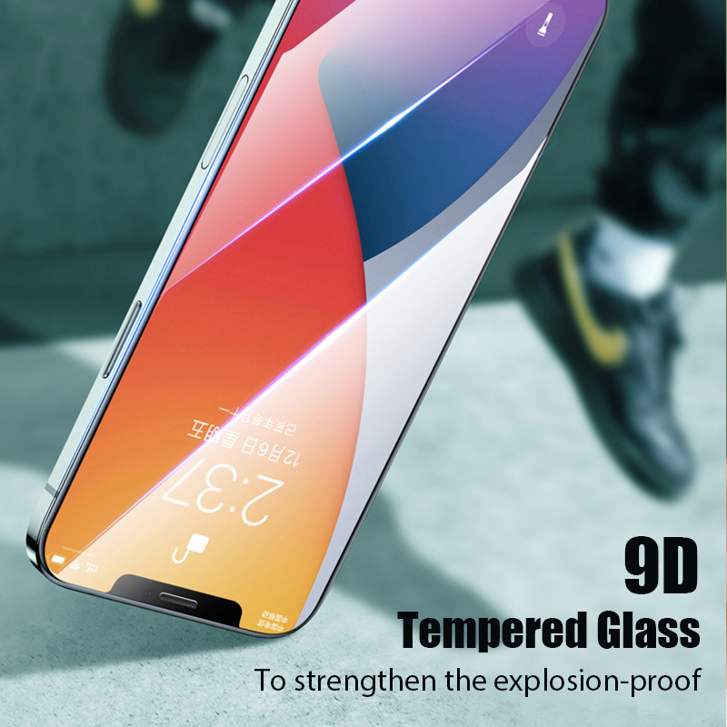 2IN1 full cover glass for iphone 13 12 11 Pro max mini screen protector iphone XS max mini 8 7 6 6s plus X XR camera glass