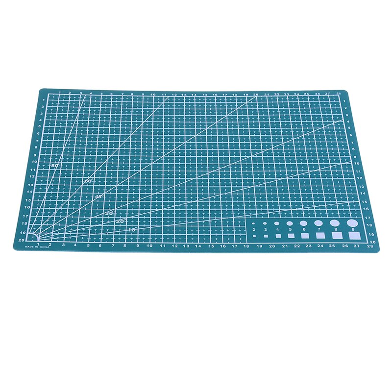 30*22cm A4 Double Sided Cutting Mat Grid Lines Self Healing Craft Card Double-sided Fabric Leather Paper Board sewing tools